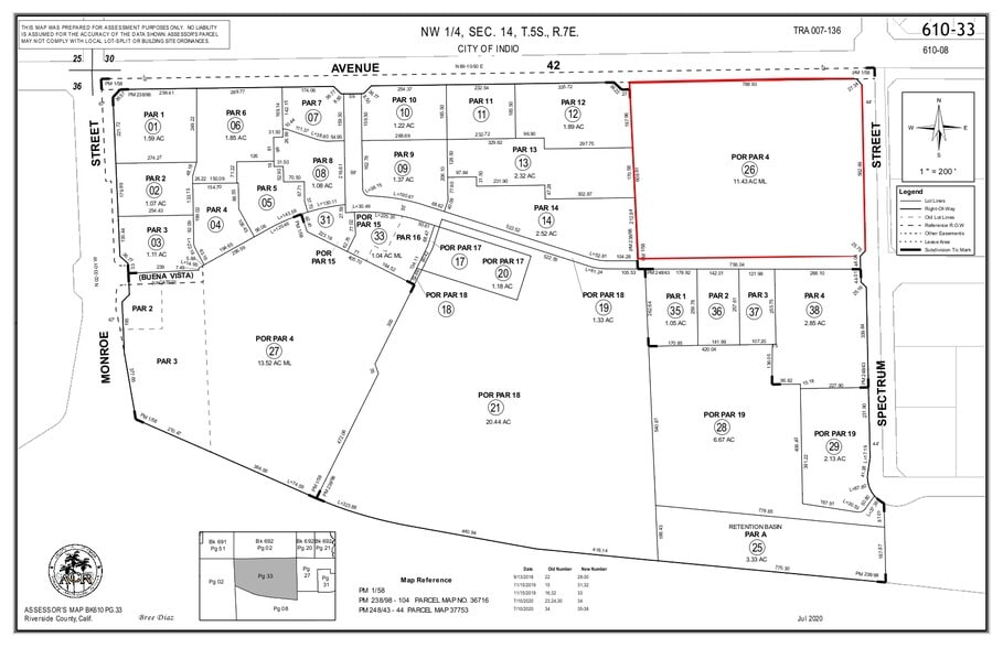 More Photos Of , Indio Land For Sale