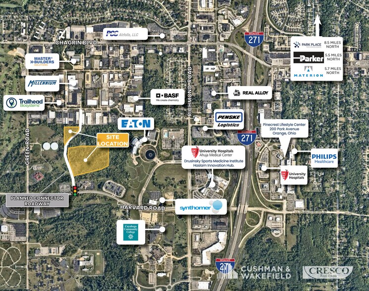 More Photos Of S Green Rd @ I-271, Beachwood Land For Sale
