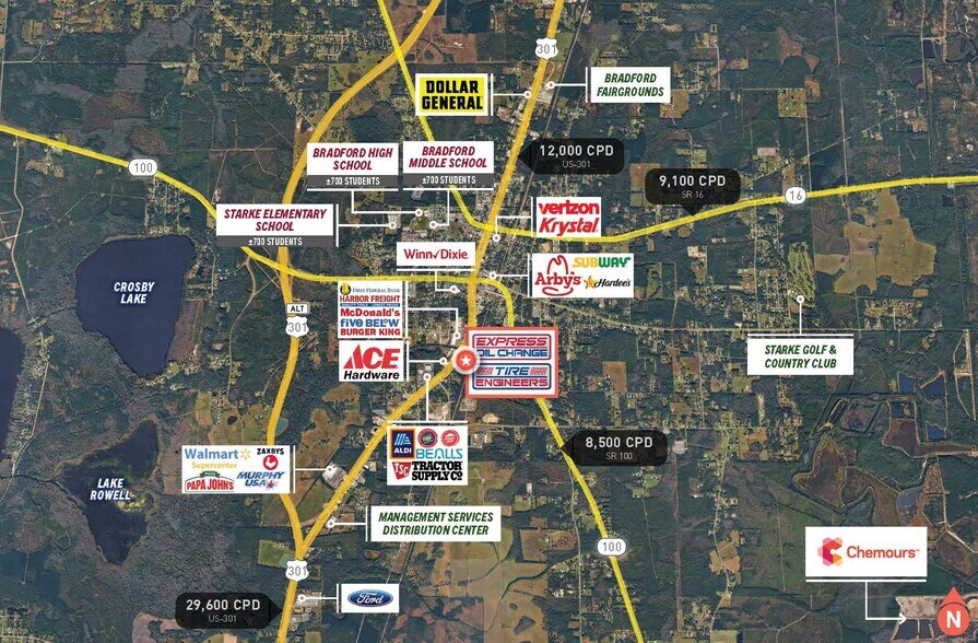 More Photos Of 1198 Walnut St, Starke General Retail For Sale