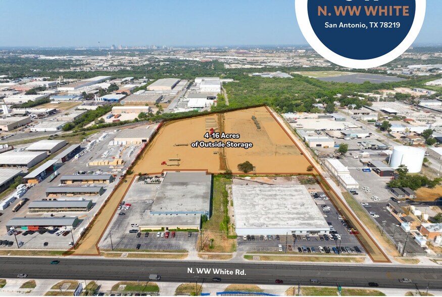 More Photos Of 647 N WW White Rd, San Antonio Land For Lease