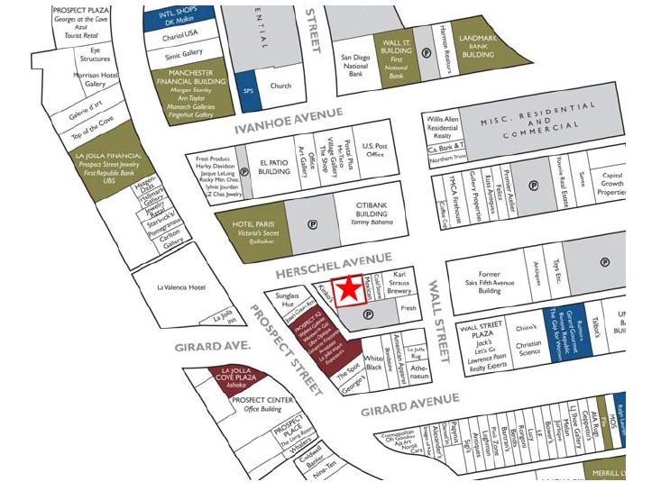 More Photos Of 7920 Herschel Ave, La Jolla Storefront Retail Office For Lease