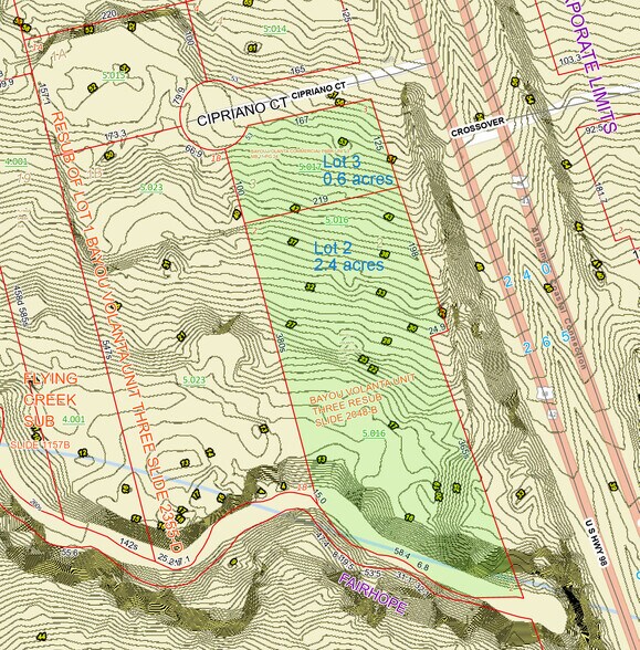 More Photos Of Lot 2 - zoned B1 on US 98 hwy, Fairhope Land For Sale