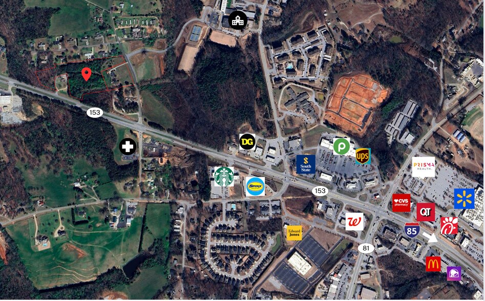 More Photos Of 3900 Highway 153, Greenville Land For Sale