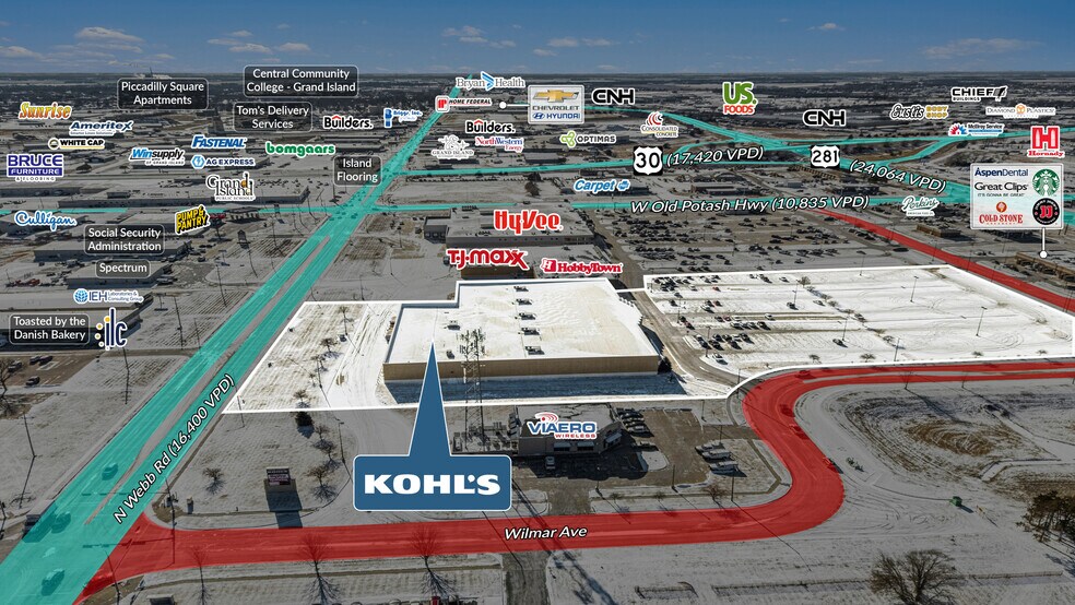 More Photos Of 221 Wilmar Ave, Grand Island Storefront For Sale