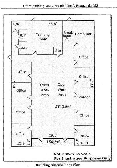 More Photos Of 4509 Hospital St, Pascagoula Office For Sale