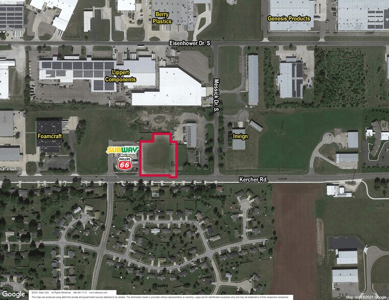 More Photos Of 1021 E Kercher Rd, Goshen General Retail For Lease