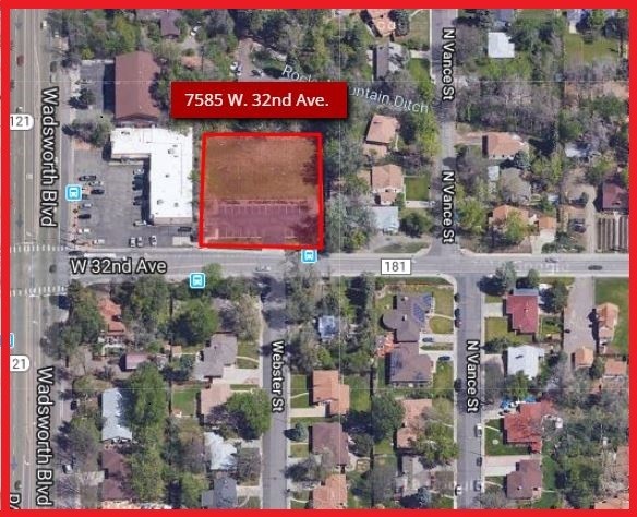 Primary Photo Of 7585 W 32nd Ave, Wheat Ridge Land For Sale