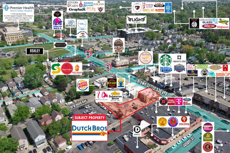 More Photos Of 1141 Brown St, Dayton Fast Food For Sale