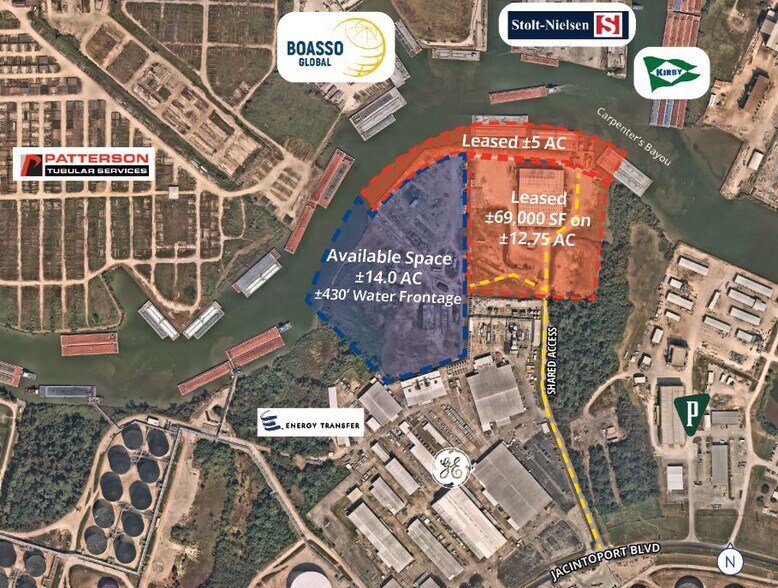 More Photos Of 16425 Jacintoport Blvd, Channelview Land For Sale