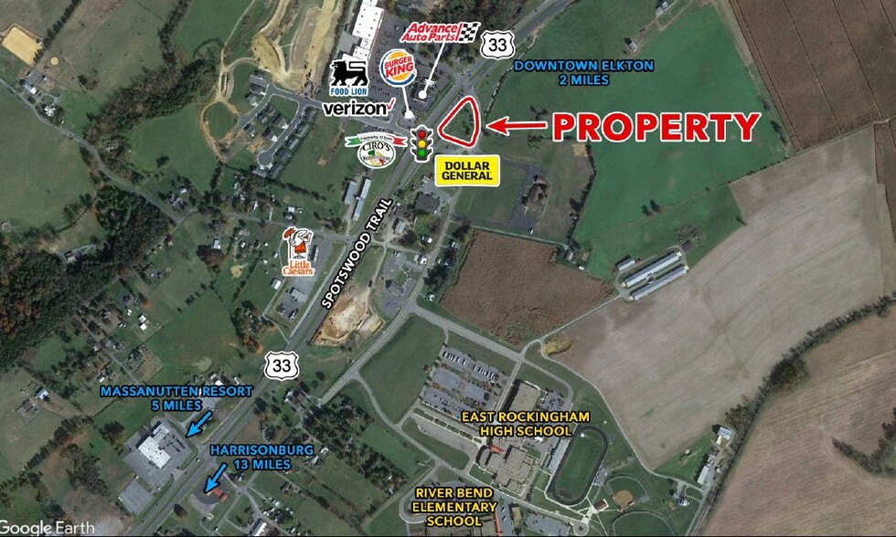 Primary Photo Of Route 33 @ Route 981, Elkton Land For Lease