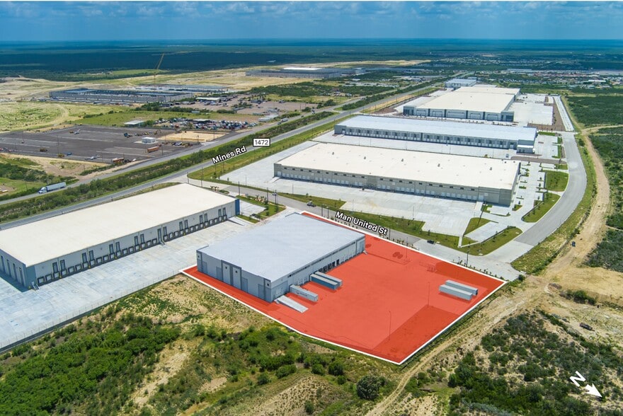 Primary Photo Of 119 Man United St., Laredo Warehouse For Sale