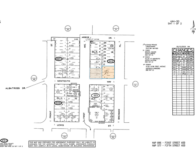 More Photos Of 4153-4159 1st Ave, San Diego Land For Sale