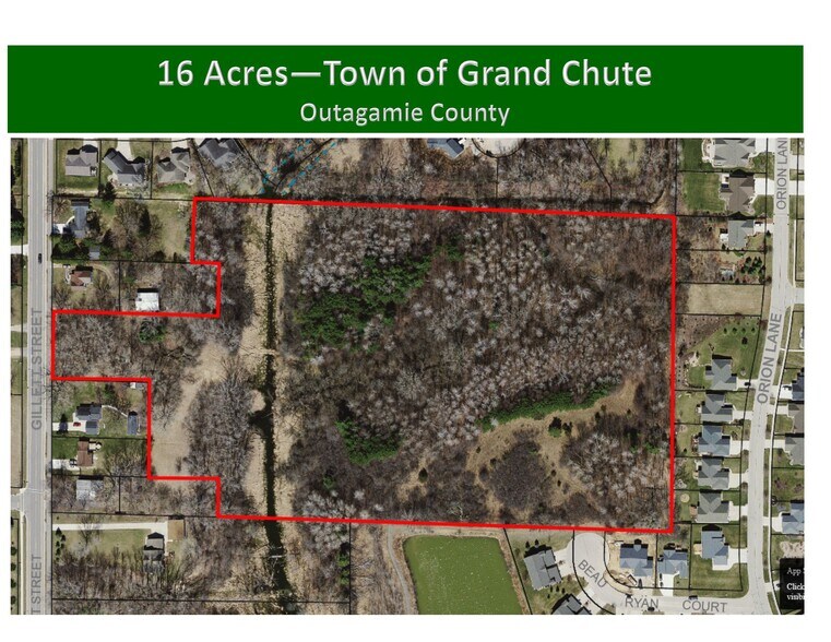 Primary Photo Of N Gillett, Grand Chute Land For Sale