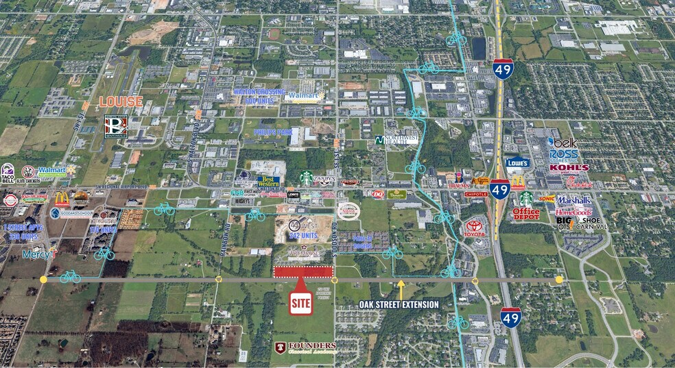 More Photos Of S Dodson Rd, Rogers Land For Sale