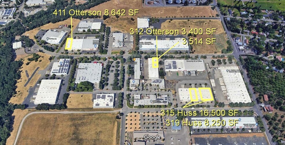 More Photos Of 315 Huss Dr, Chico Warehouse For Lease