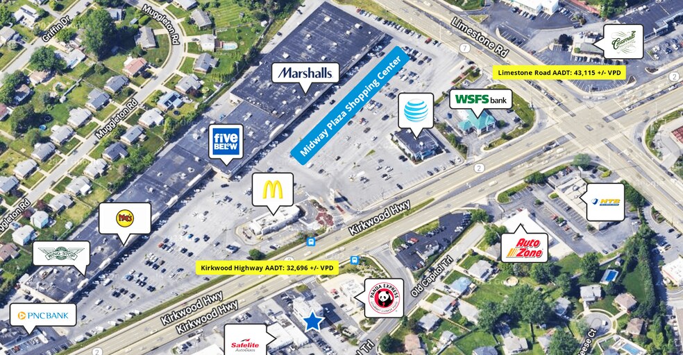 More Photos Of 4708 Kirkwood Hwy, Wilmington Office For Lease