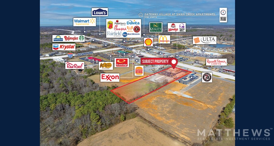 More Photos Of 1700 US Highway 72 E, Athens Land For Sale