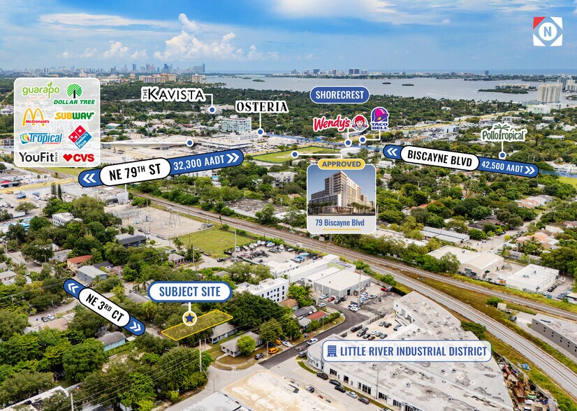 More Photos Of 7521 NE 3rd Ct, Miami Land For Sale