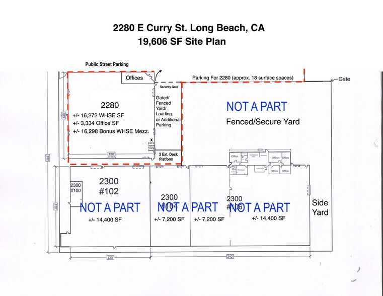 More Photos Of 2280 E Curry St, Long Beach Manufacturing For Lease