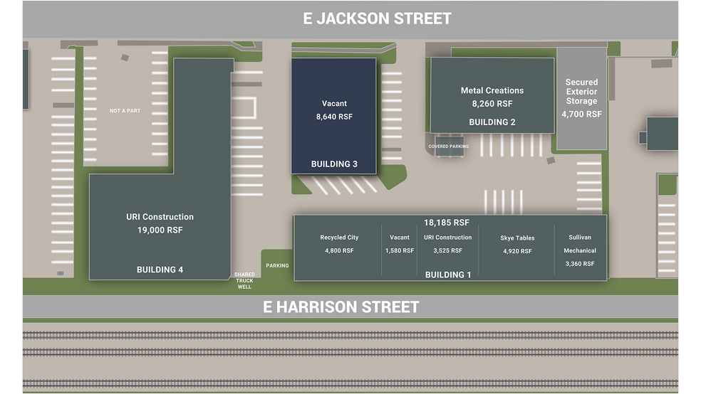 More Photos Of 1645-1711 E Jackson St, Phoenix Warehouse For Sale