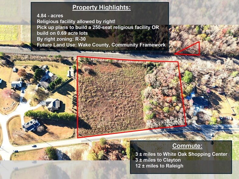 More Photos Of 3721 Garner rd, Clayton Land For Sale