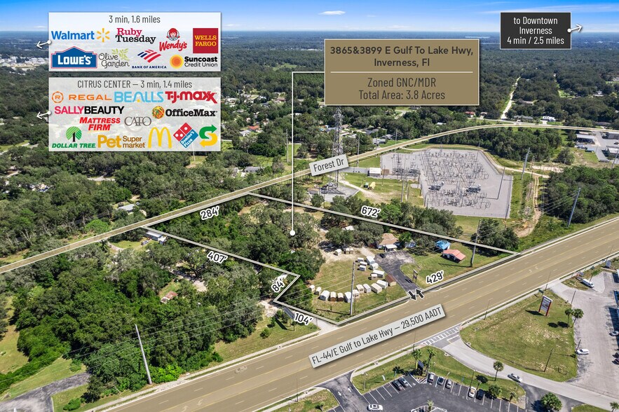 More Photos Of 3865 E Gulf To Lake Hwy, Inverness Land For Sale