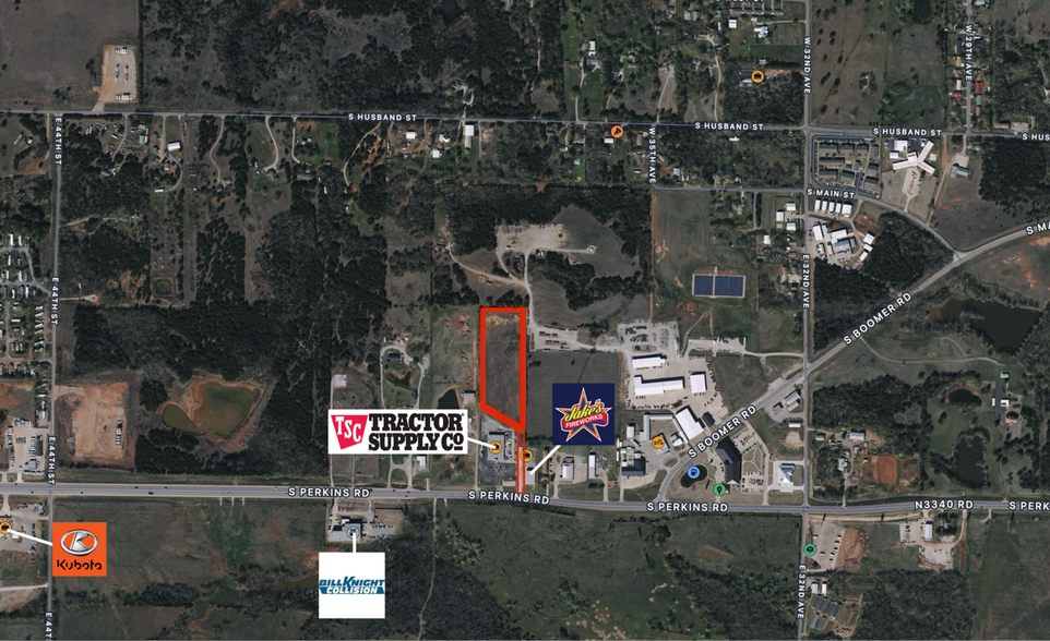 Primary Photo Of 3618 S Perkins Rd, Stillwater Land For Sale