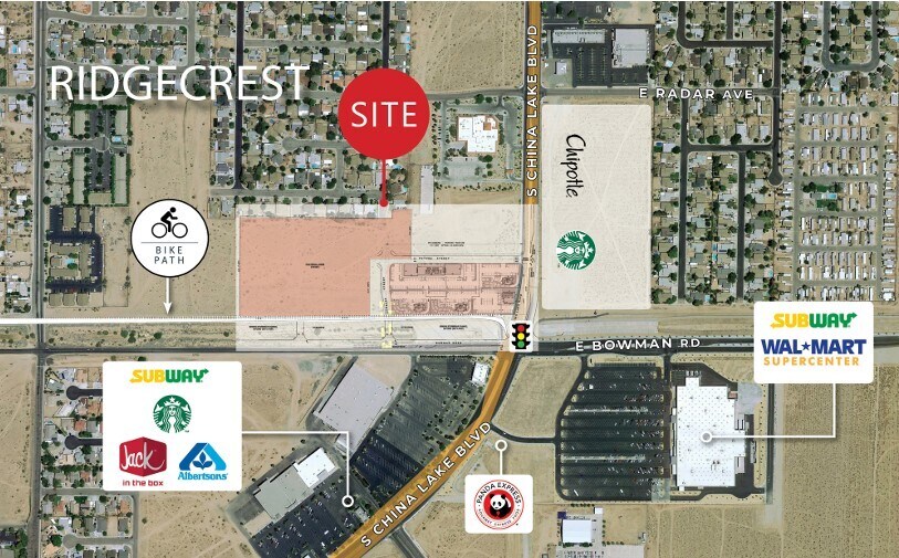 Primary Photo Of 899 S China Lake Blvd, Ridgecrest Land For Sale
