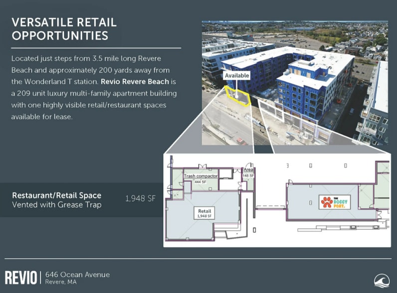 More Photos Of 646 Ocean Ave, Revere Apartments For Lease