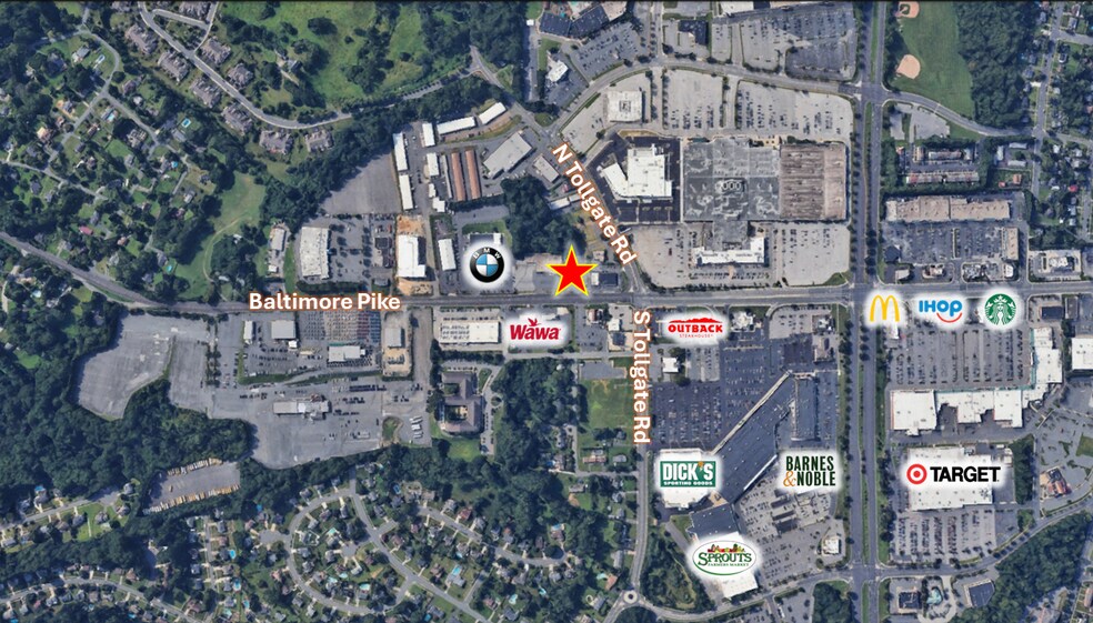 More Photos Of 708 Baltimore Pike, Bel Air Land For Lease