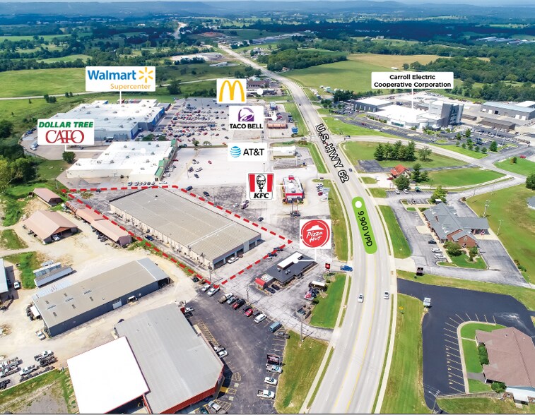 Primary Photo Of 910 W Trimble Ave, Berryville General Retail For Lease
