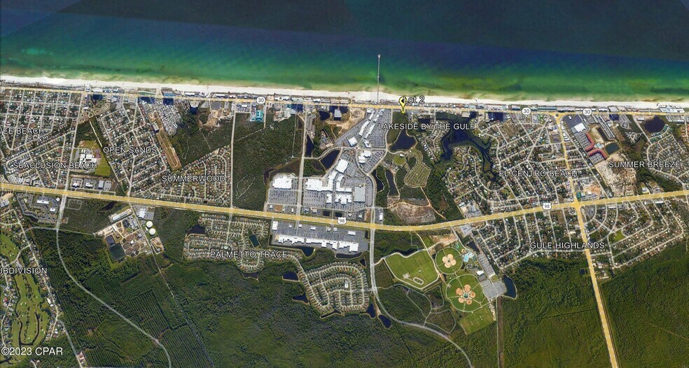More Photos Of TBD Front Beach Road LOT 2, Panama City Beach Land For Sale