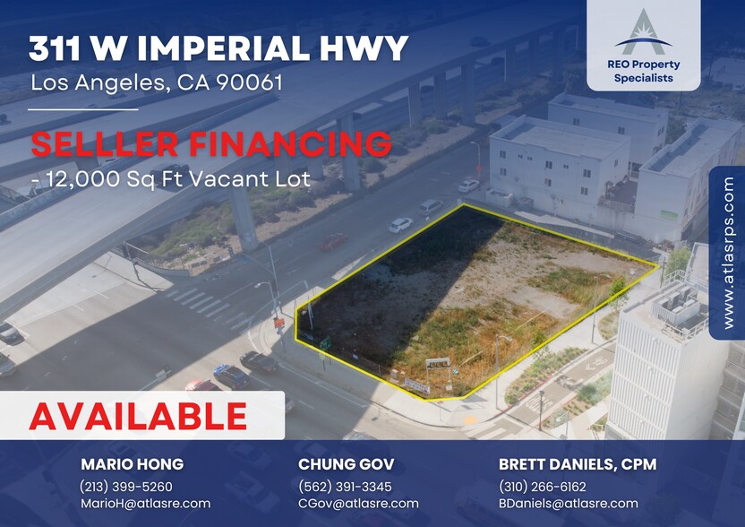 Primary Photo Of 311 W Imperial Hwy, Los Angeles Land For Sale