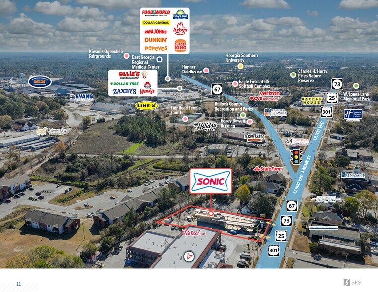 More Photos Of 322 S Main St, Statesboro Fast Food For Sale