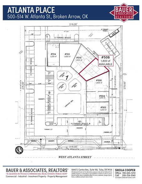 More Photos Of 500-514 W Atlanta St, Broken Arrow Medical For Lease