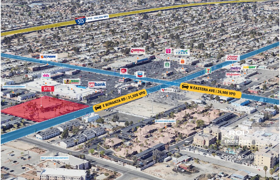 More Photos Of 2700 E Bonanza Rd, Las Vegas Land For Lease