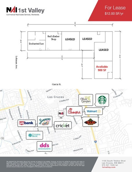 More Photos Of 1675 E Lohman Ave, Las Cruces Storefront For Lease