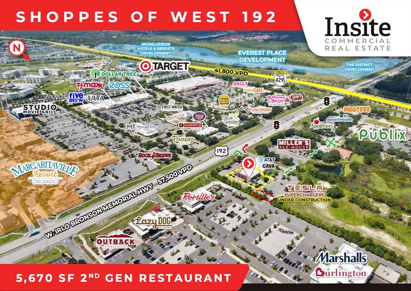 Primary Photo Of 8085 W Irlo Bronson Memorial Hwy, Kissimmee Restaurant For Lease