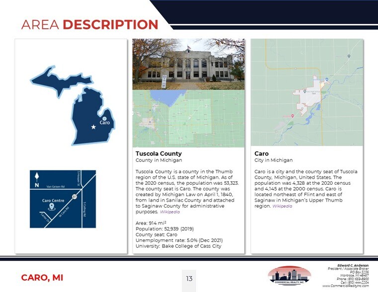 More Photos Of 1520 W Caro Rd, Caro Supermarket For Sale