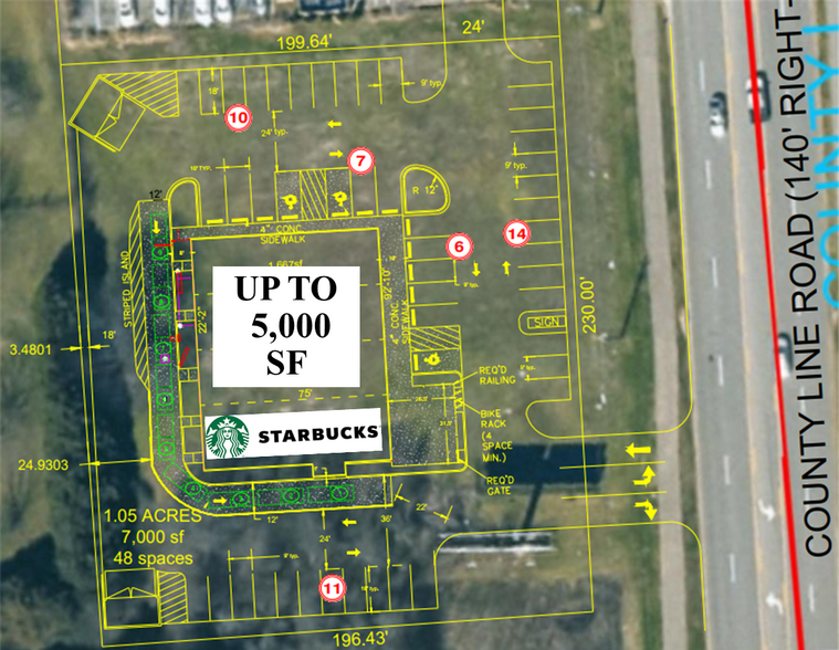 More Photos Of 1 County Line Road, Madison General Retail For Lease