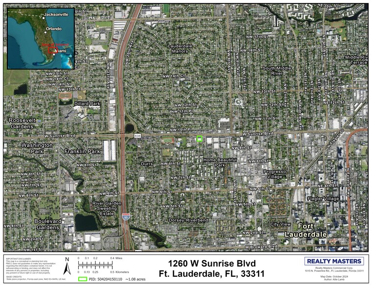 More Photos Of 1260 W Sunrise Blvd, Fort Lauderdale Freestanding For Sale