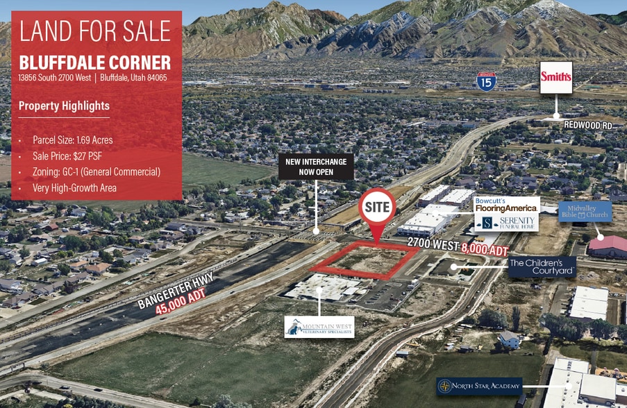 Primary Photo Of 13856 S 2700 W, Bluffdale Land For Sale