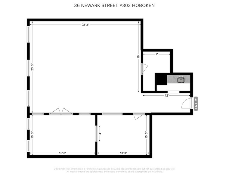 More Photos Of 36-42-42 Newark St, Hoboken Storefront Retail Residential For Lease