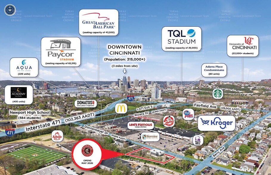 More Photos Of 52 Donnermeyer Dr, Bellevue Fast Food For Sale