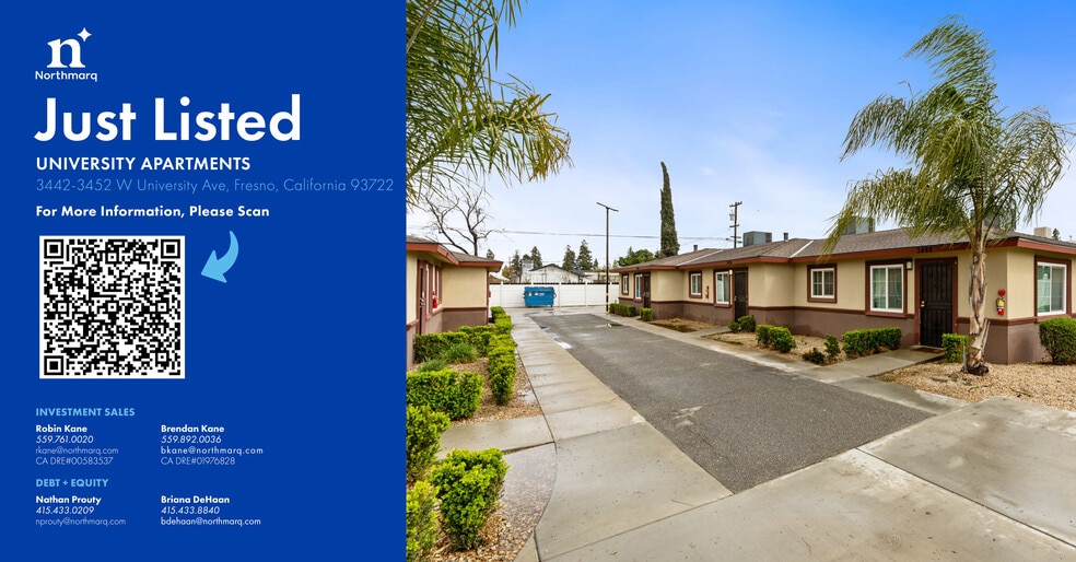 Primary Photo Of 3442 W University Ave, Fresno Apartments For Sale