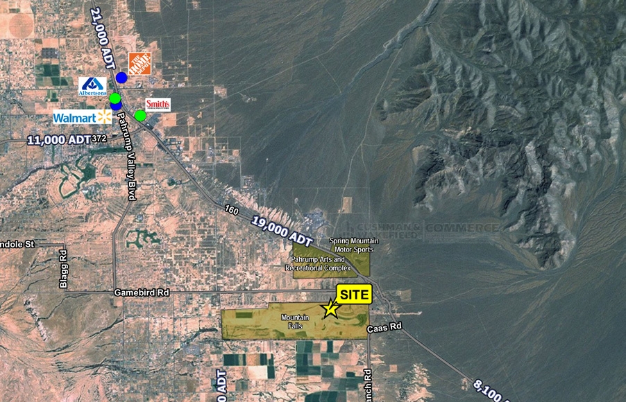 Primary Photo Of Mountain Falls Blvd, Pahrump Land For Sale