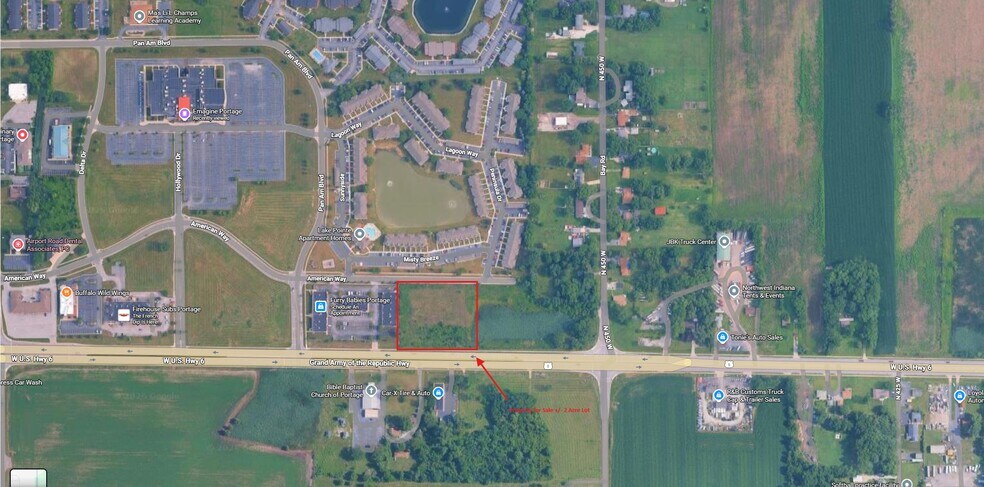 Primary Photo Of LOTS 3 AND 4 US 6 hwy, Portage Land For Sale