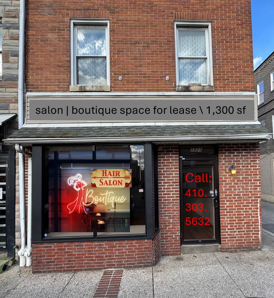 Primary Photo Of 1718 Eastern Ave, Baltimore Storefront Retail Office For Lease