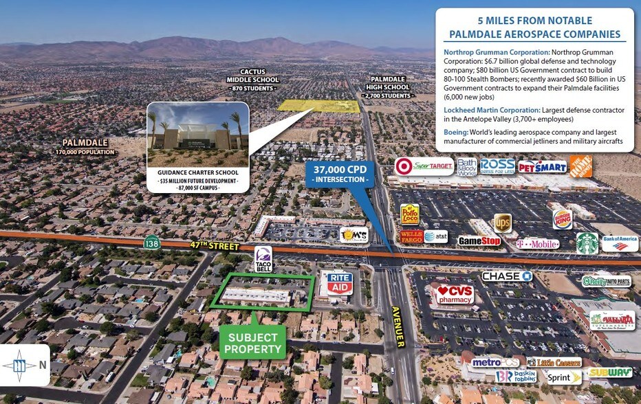 More Photos Of 37926 47th St E, Palmdale Freestanding For Lease