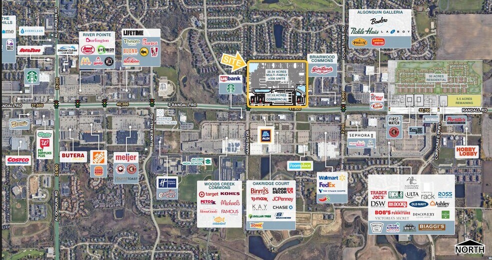 Primary Photo Of Algonquin Pad Site Development 3, Algonquin General Retail For Lease